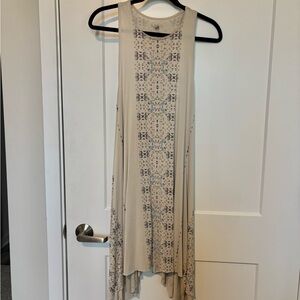 Sleeveless Aztec-Patterned Dress